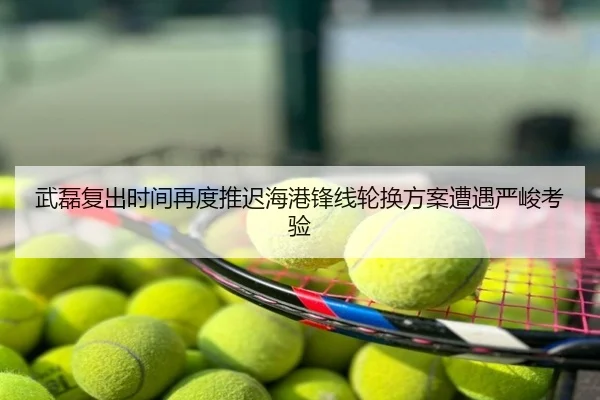 武磊复出时间再度推迟海港锋线轮换方案遭遇严峻考验